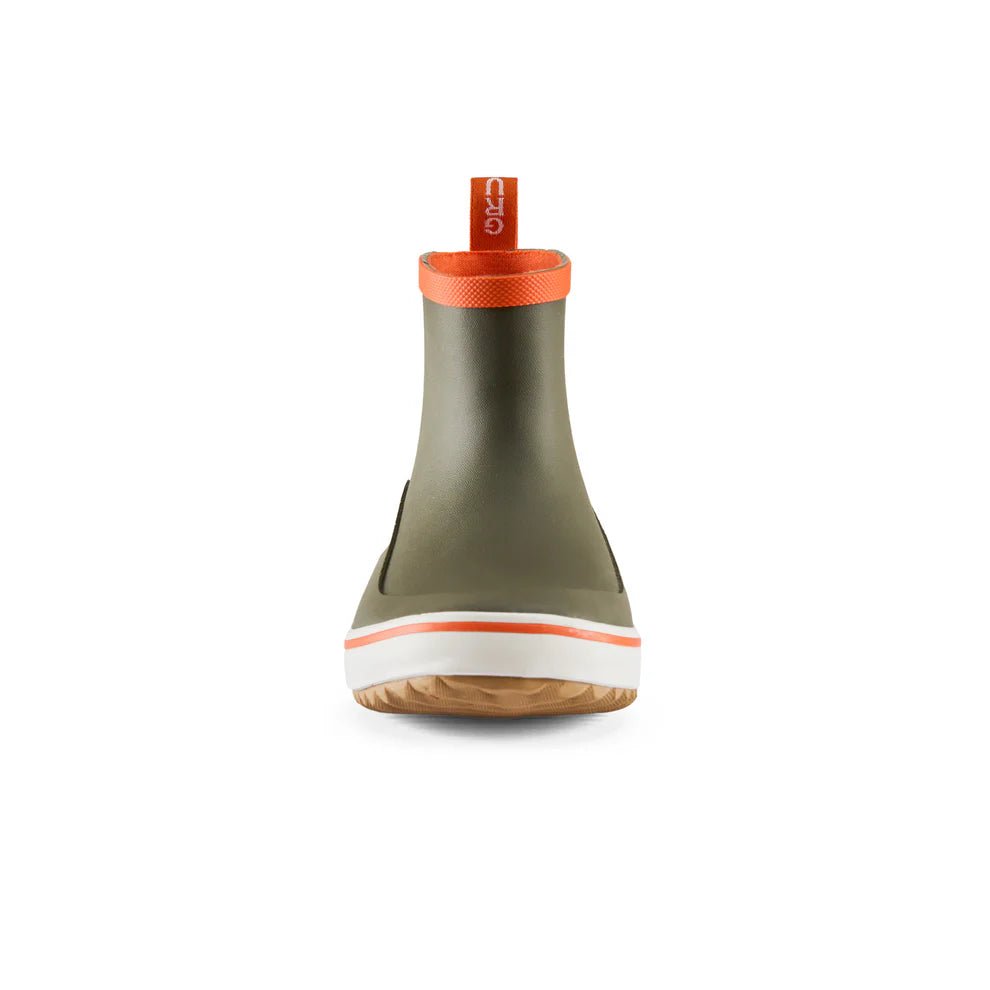Grundens Kid's Guppy Rain Boots - Olive Green - Steveston Marine and Hardware