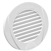 Lalizas Ventilation Shaft Grilles Cover, Ì÷4 1/64'' (102 mm), White
