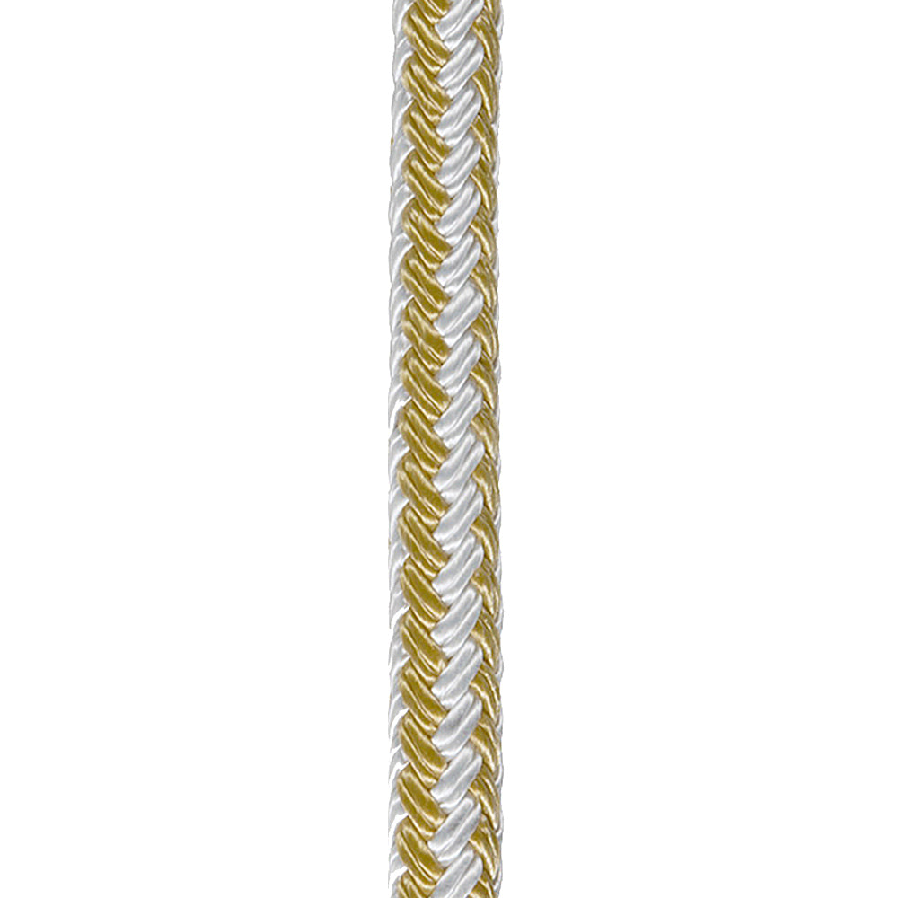 Samson Gold-Braid Anchor Line - 3/8" x 100