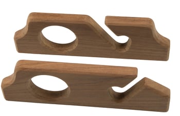 Whitecap Teak 2 Rod Storage Rack