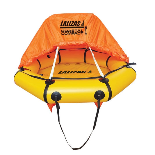 Lalizas Coastal Compact Liferaft, w/ Canopy, 6-Person
