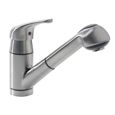 Ambassador Marine Pol.Chrome Pullout Faucet