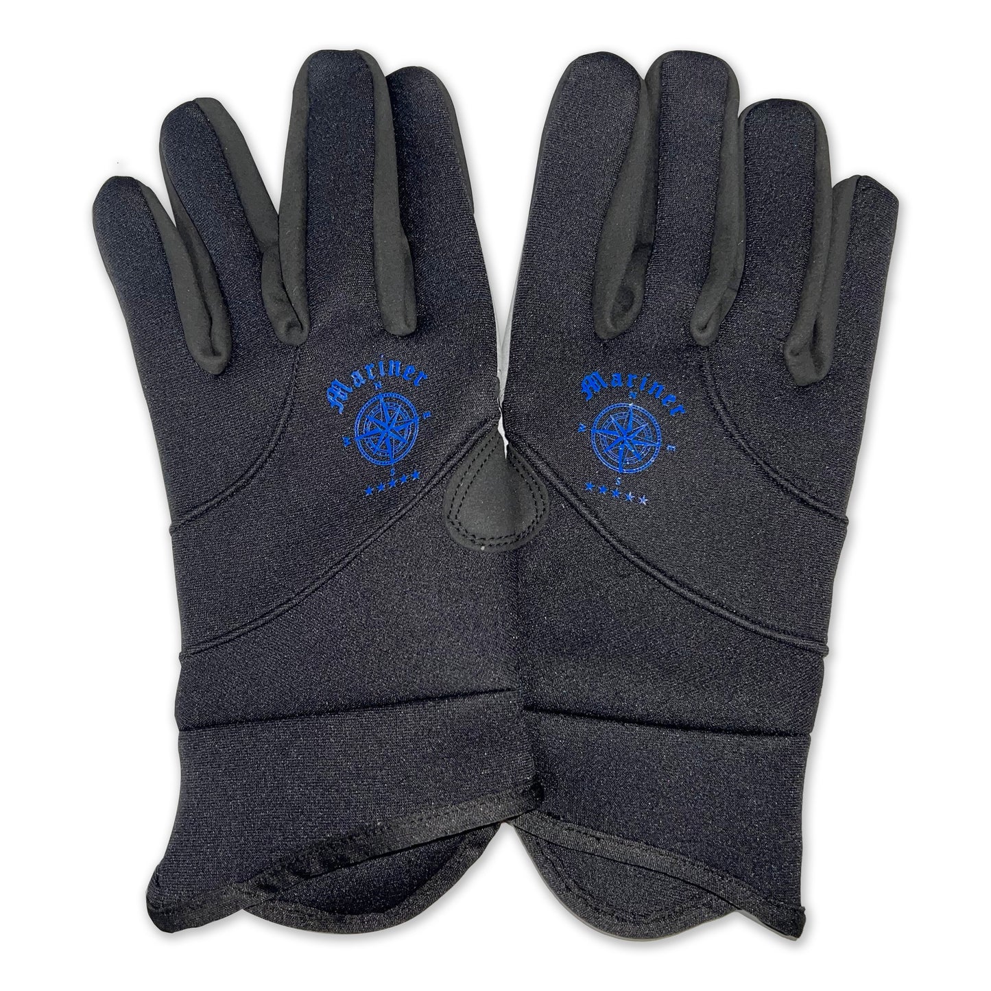 Mariner Full Fingers Neop Sailing Gloves Black/Gray Size S - 641013