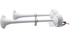 Victory Electric Trumpet Horn Double - AA15029WH - Steveston Marine and Hardware