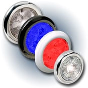 Attwood Stainless Steel Bezel Blue Led
