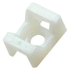 Marinco Mount Tiewrp 8 Screw White 100Pk - MAR199232 - Steveston Marine and Hardware