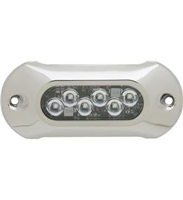 Attwood U/Water 6-Led White-Prem Cover