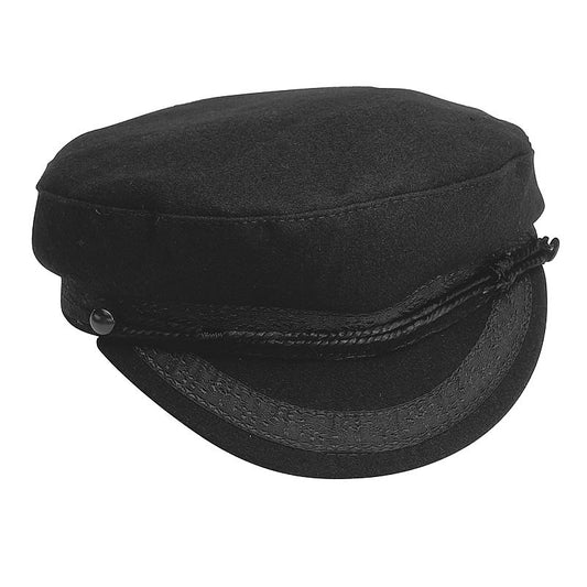 Nauticalia Black Breton Cap -6255