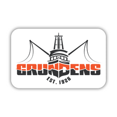 Grundens Logo Boat Sticker (70029)