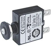 Blue Sea Systems Push Button Reset Only Quick Connect Circuit Breaker - 3 Amps - 7050 - Steveston Marine and Hardware