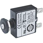 Blue Sea Systems Push Button Reset Only Quick Connect Circuit Breaker - 5 Amps - 7052 - Steveston Marine and Hardware