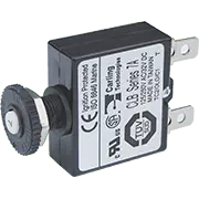 Blue Sea Systems Push Button Reset Only Quick Connect Circuit Breaker - 7 Amps - 7053 - Steveston Marine and Hardware