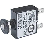 Blue Sea Systems Push Button Reset Only Quick Connect Circuit Breaker - 15 Amps - 7056 - Steveston Marine and Hardware