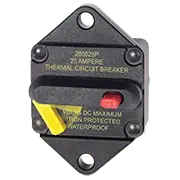 Blue Sea Systems 285 - Series Circuit Breaker - Panel Mount 25A - 7080 - Steveston Marine and Hardware