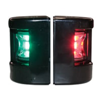 Lalizas FOS LED 12 Starboard & Port Lights 112,5Â°, Set, w/ Black