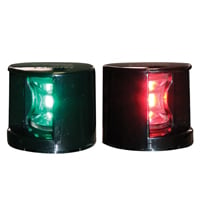 Lalizas FOS LED 12 Starboard & Port Lights 112,5Â°, Deck mounted, Set,
