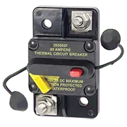 Blue Sea Systems C285 - Series Circuit Breaker - Surface Mount 60A - 7184 - Steveston Marine and Hardware