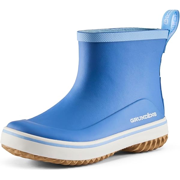 Grundens Kid's Guppy Rain Boots - Nebula Blue - Steveston Marine and Hardware