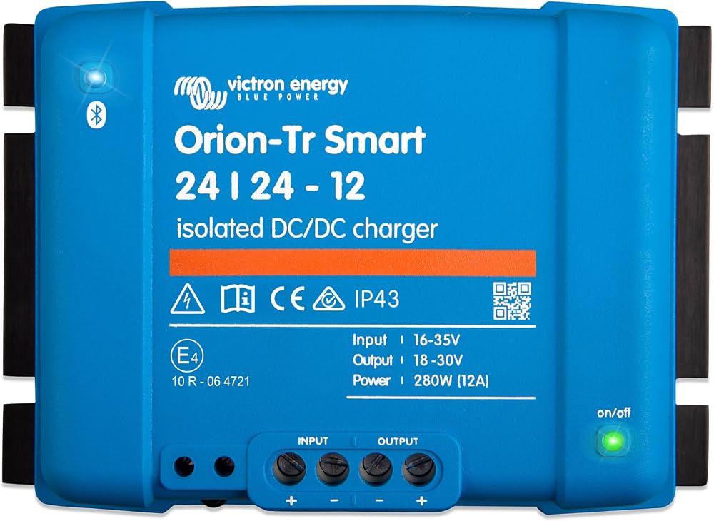 Victron Orion - Tr 24/24-12A (280W) Isolated DC-DC Charger - ORI242428120