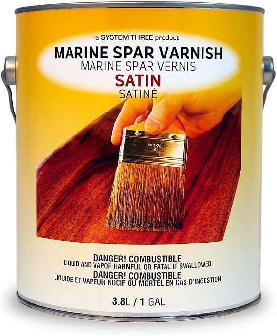 System Three Spar Urethane Varnish Satin 1 Quart