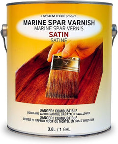 System Three Spar Urethane Varnish Satin 1 Quart