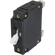 Blue Sea Systems C - Series White Toggle Circuit Breaker - Single Pole 100 Amp - 7250 - Steveston Marine and Hardware