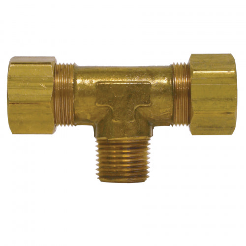 Fairview 1/4-1/8 Tee Ends Tube Center P