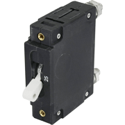 Blue Sea Systems C - Series White Toggle Circuit Breaker - Single Pole 25 Amp - 7354 - Steveston Marine and Hardware