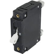 Blue Sea Systems C - Series White Toggle Circuit Breaker - Single Pole 30 Amp - 7355 - Steveston Marine and Hardware