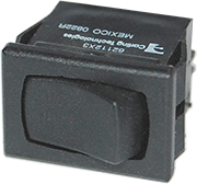 Blue Sea Systems Rocker Switch DPDT - ON-ON - 7491