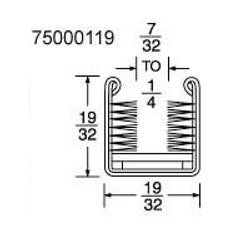 Stanpro Single Rigid Window Channel - Steveston Marine and Hardware