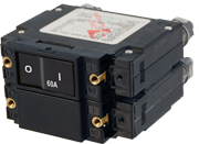 Blue Sea Systems Circuit Breaker Flat Rocker 60A