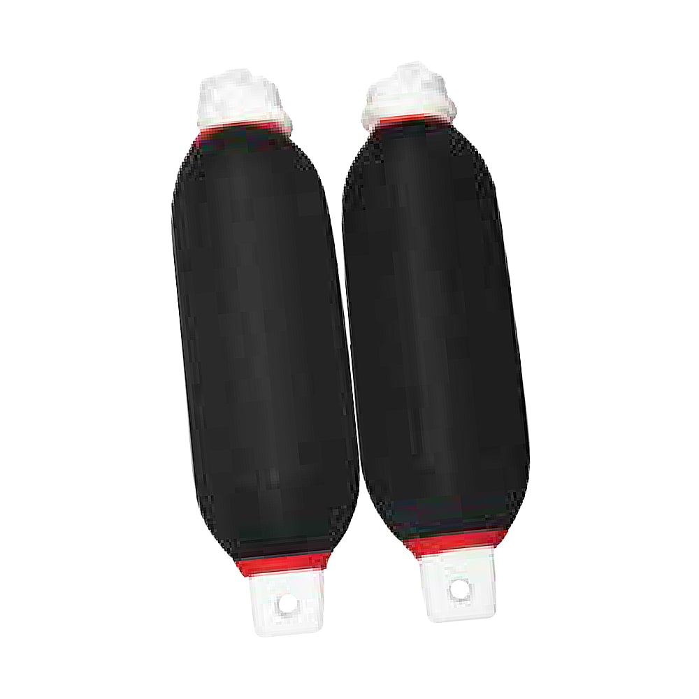 Dock Edge Twin Eye 2-Pack Fender 6.5" x 23" with Cover - White