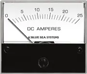 Blue Sea Systems DC Analog Ammeter - 0 to 25A with Shunt - 8005 - Steveston Marine and Hardware