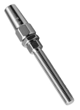 Bluewave Swageless Stud 5/16Lh Th 3/16W