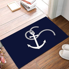 Door Mat With Anchor - Steveston Marine and Hardware