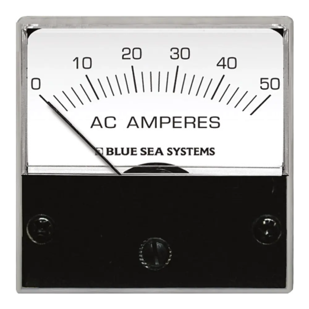Blue Sea Systems AC Ammeter - 0 to 50A with Coil - 9630