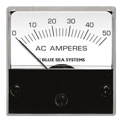 blue sea systems ac ammeter - 0 to 50a with coil - 9630