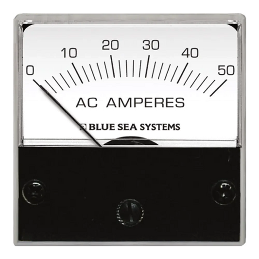 Blue Sea Systems AC Ammeter - 0 to 50A with Coil - 9630