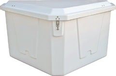 Taylor Triangle Dock Box 54Wx33Dx27H