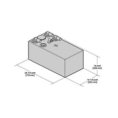 sealand basic holding tank-4020h (840201)