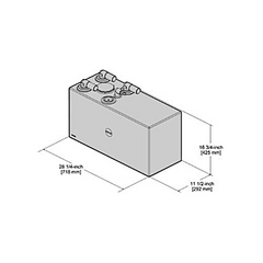 sealand basic holding tank-4020v (840202)