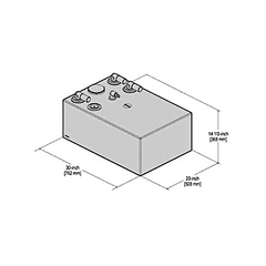sealand basic holding tank-4030h (840301)