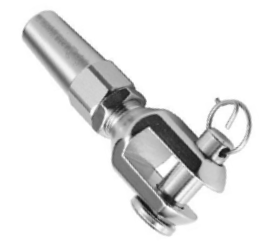 Bluewave Stainless Steel Swageless Fork 3/8 Wire