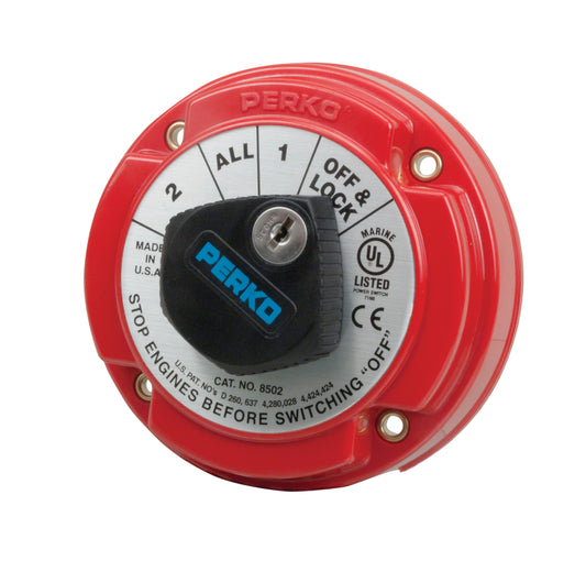 Perko Battery Select.Switch C/W Key