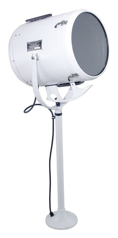 perko 12 white searchlight head high
