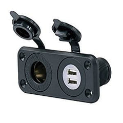 Marinco Receptical Combo Usb 12V 12Vcombo - Steveston Marine and Hardware