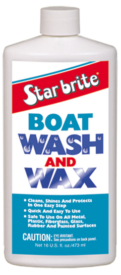 Star brite Boat Wash & Wax 89816 â€“ Premium Boat Wash & Wax (16 oz / Pint)