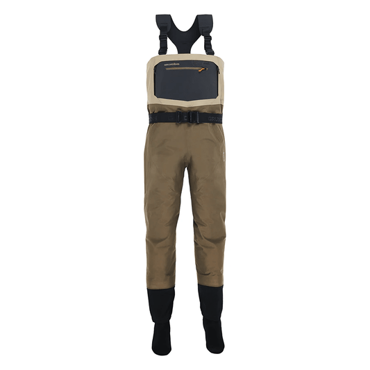 Grundens Men's Boundary Stockingfoot Wader Stone/Otter - Stone/Otter - Steveston Marine and Hardware