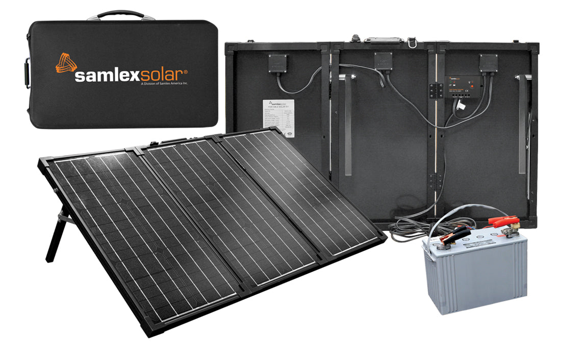 Samlex Portable Solar Charging Kit 90W